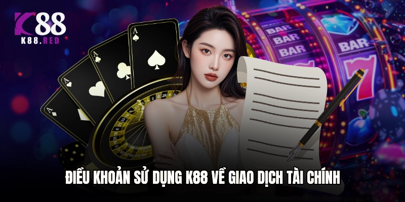 ĐIều khoản sử dụng K88 về giao dịch tài chính