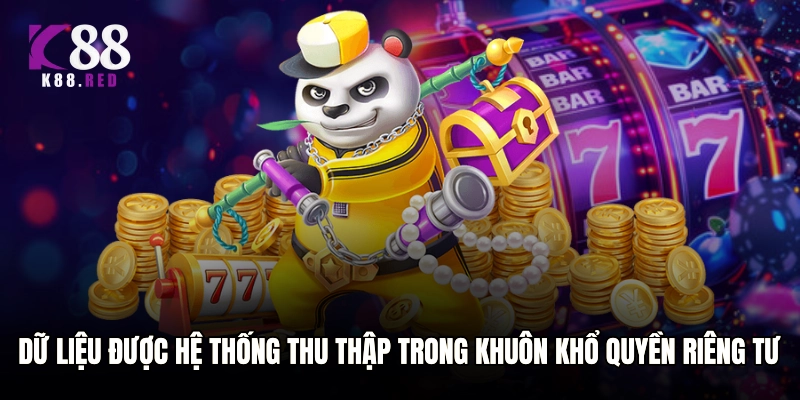 Dữ liệu được hệ thống thu thập trong khuôn khổ quyền riêng tư