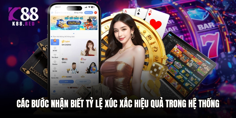 Các bước nhận biết tỷ lệ xúc xắc hiệu quả trong hệ thống