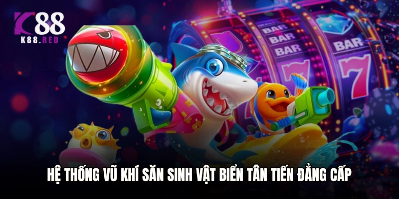 Hệ thống vũ khí săn sinh vật biển tân tiến đẳng cấp